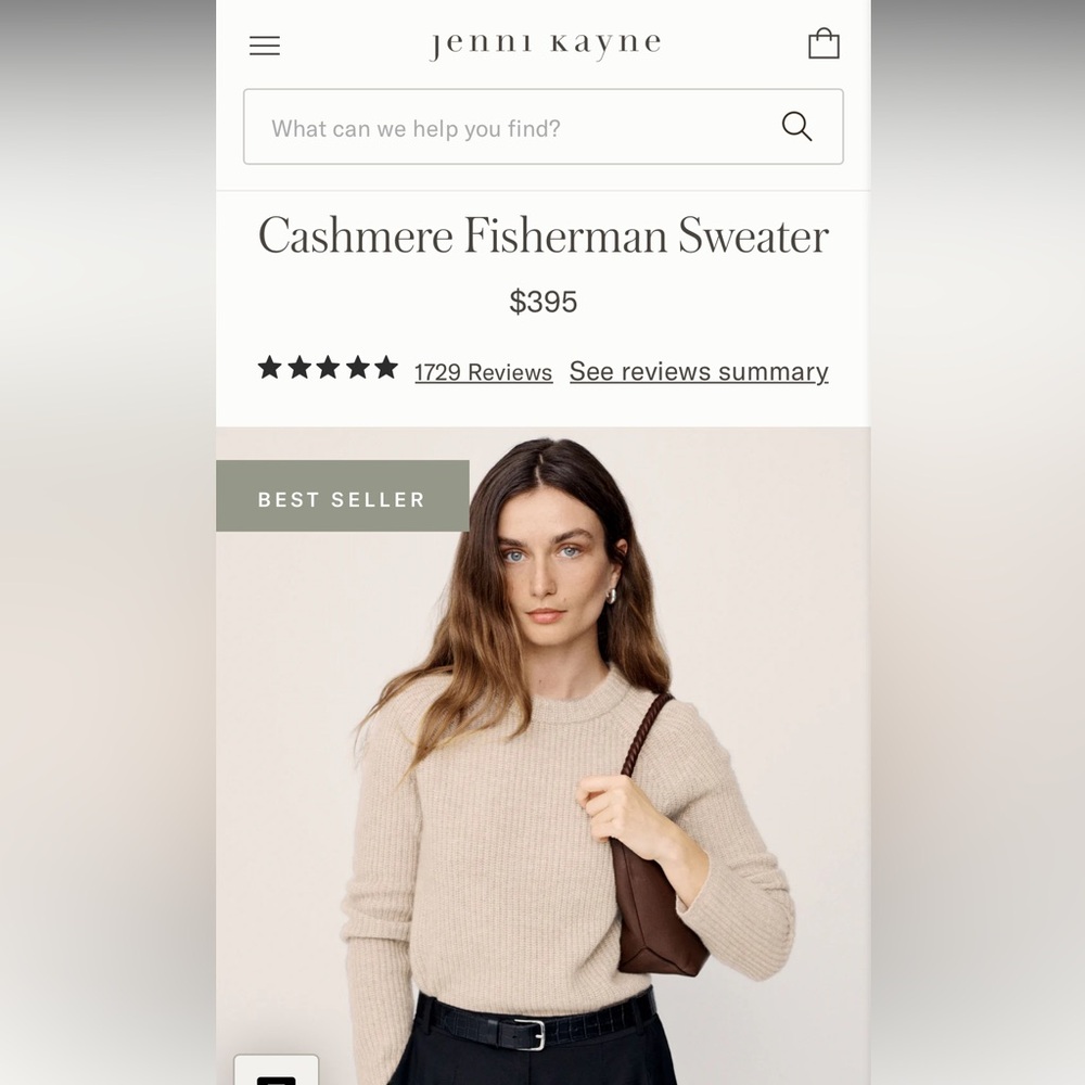 Jenni Kayne Cashmere Sweater